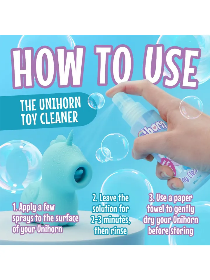 Unihorn Toy Cleaner 100 ml - Seksa rotaļlietu tīrīšana 2 [full]