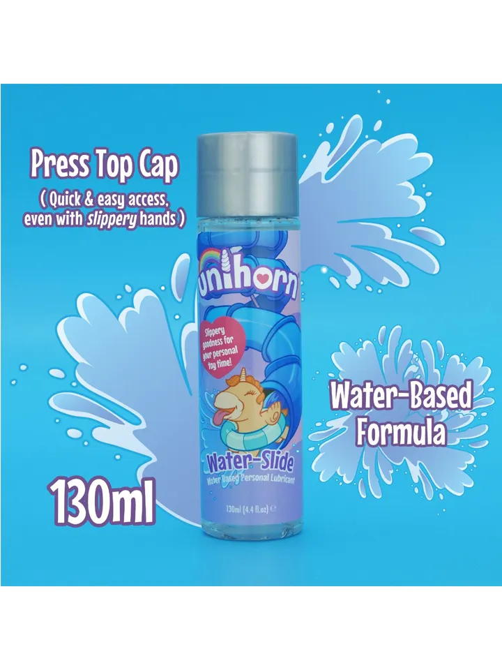 Unihorn Water-Slide Water Based Lubricant 130 ml - Smērviela uz ūdens bāzes 2 [full]