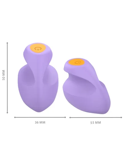 Ursula Stimulator 10 Vibrations Purple - Mini vibrators 4