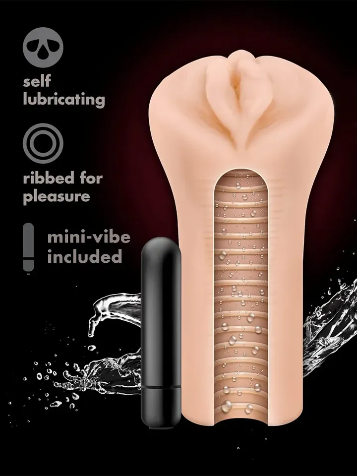 Veronika Soft & Wet Vibrating Stroker - Vibrējošs maksts masturbators 1 [full]