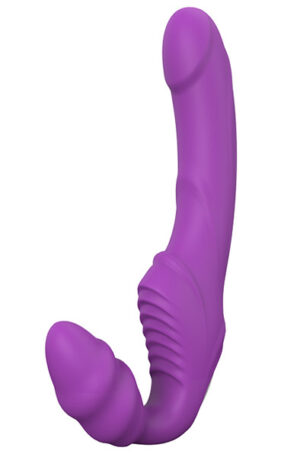 Vibes Of Love Double Dipper Purple - Strap-on 1