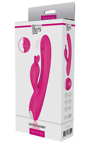 Vibes Of Love Tapping Bunny Magenta - Trušu vibrators 3