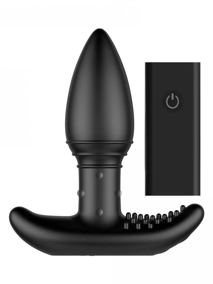 Vibrating Butt Plug With Remote Control - Vibrējošs anālais spraudnis 1 [full]