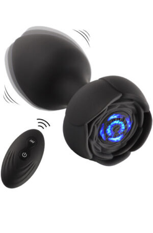 Vibrating Butt Plug With Remote Control - Vibrējošs anālais spraudnis 1