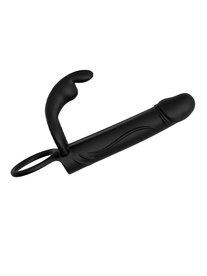 Vibrating Clit Stimulating Penetrator - Dubultā iespiešanās 3 [full]