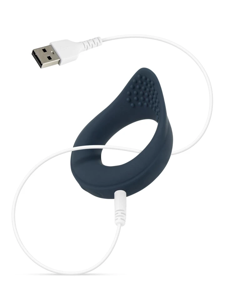 Vibrating Cock Ring With Perineum Stimulation - Vibrējošs gaiļa gredzens 2 [full]