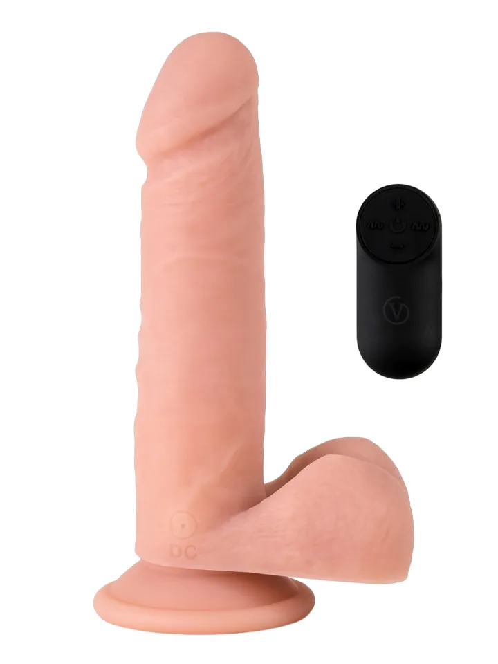 Vibrating Dildo With Remote 21 cm - Vibrējošs dildo 1 [full]