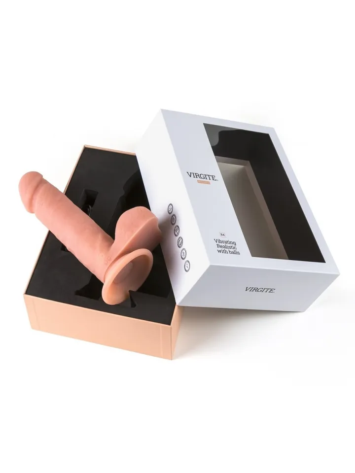 Vibrating Dildo With Remote 21 cm - Vibrējošs dildo 4 [full]