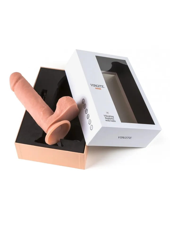 Vibrating Dildo With Remote 23 cm - Vibrējošs dildo 4 [full]