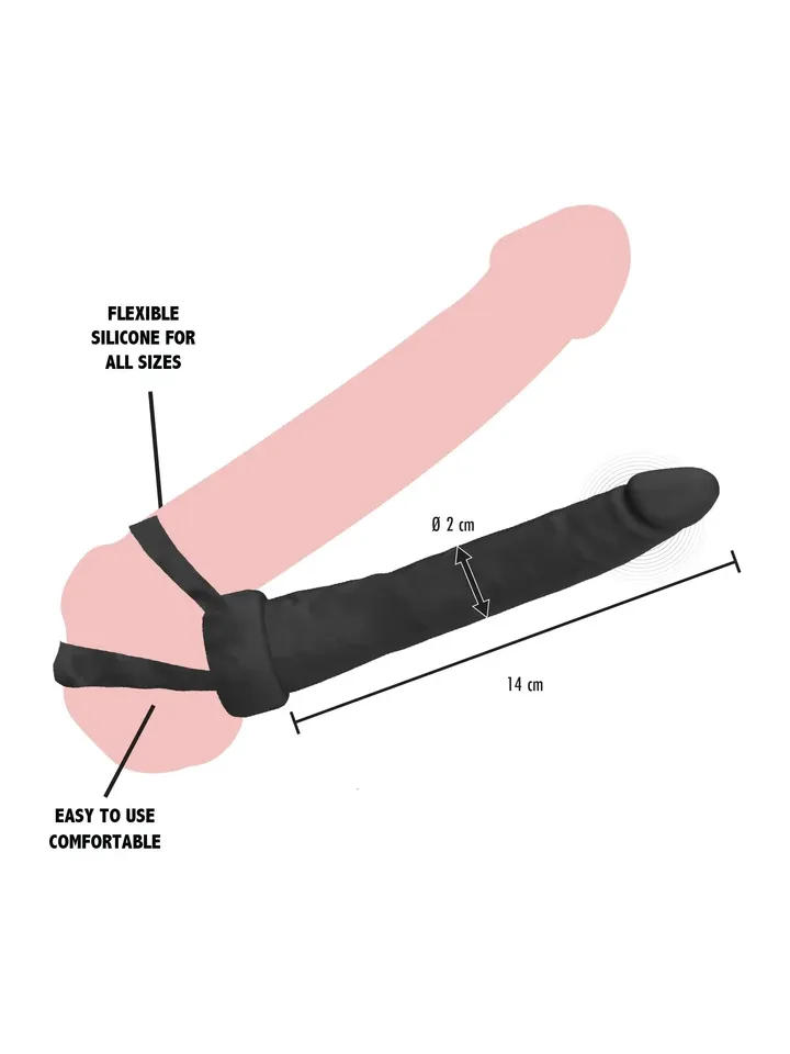 Vibrating Double Trouble Anal Penetrator - Divkāršs iespiedējs 3 [full]