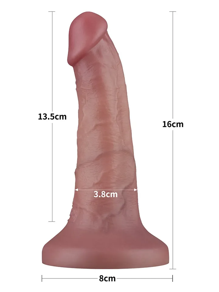 Vibrating Dual Density Power Cock 16 cm - Vibrējošs paplašinātājs 2 [full]