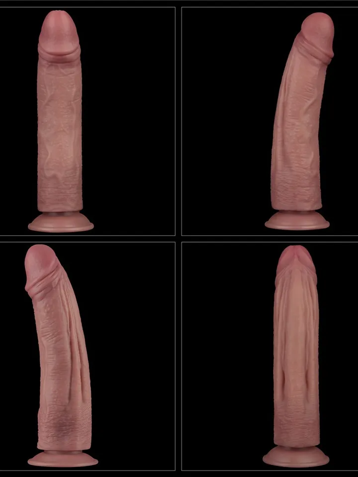 Vibrating Dual Density Power Cock 26,8 cm - Vibrējošs dildo 5 [full]