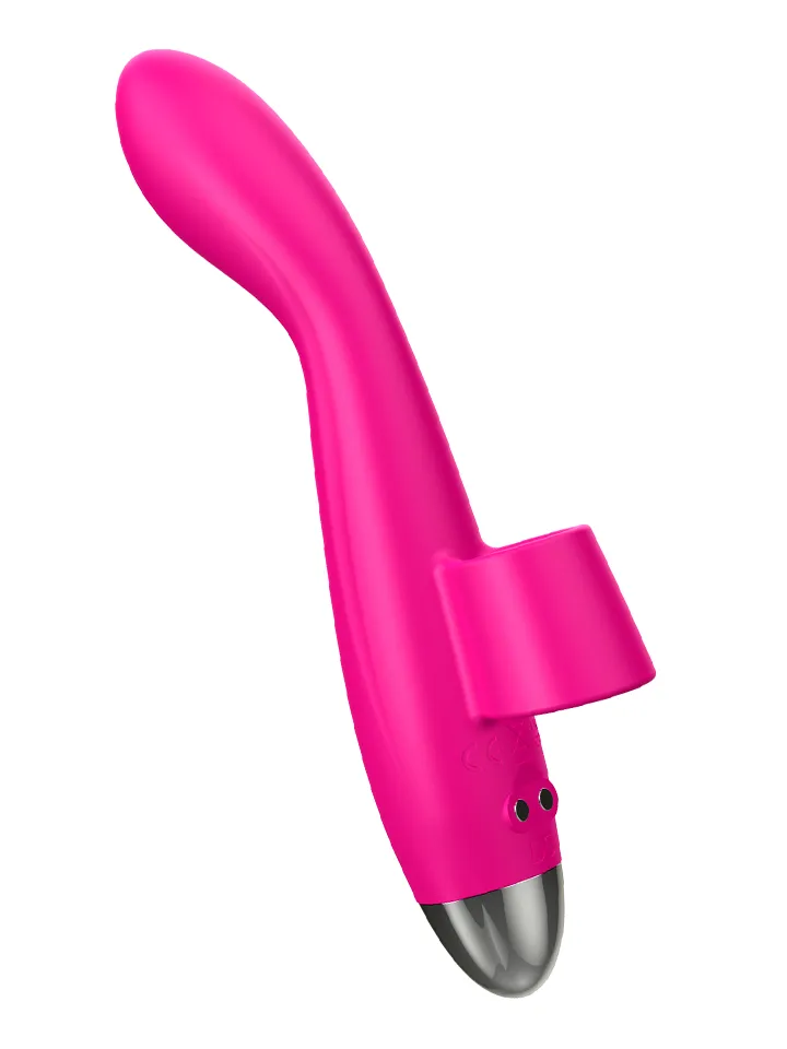 Vibrating Finger Massager Pink - Pirkstu vibrators 2 [full]