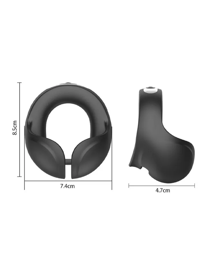 Vibrating Penis Ring With Ball Stimulation - Vibrējošs gaiļa gredzens 3 [full]