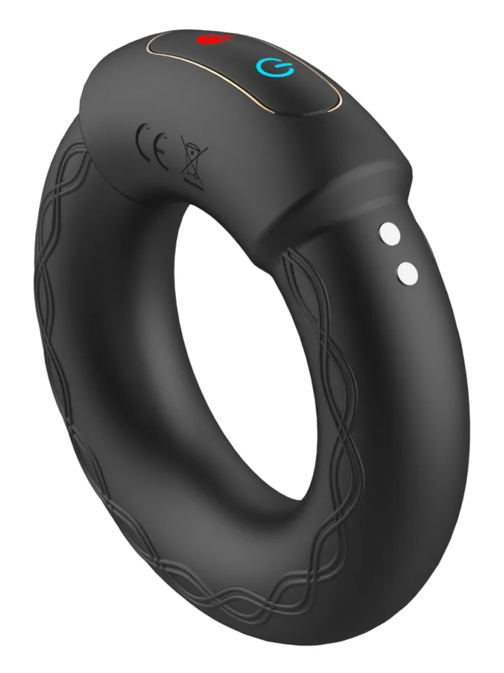 Vibrating Penis Ring With Heating Function - Vibrējošs gaiļa gredzens 4 [full]
