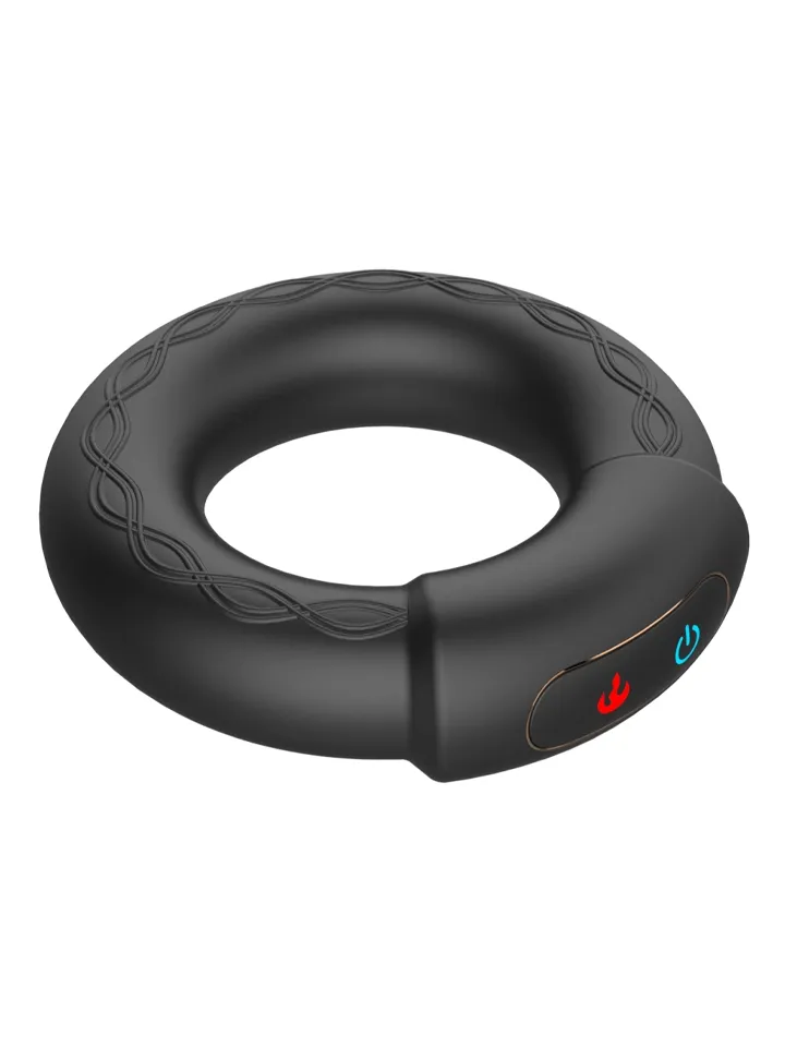Vibrating Penis Ring With Heating Function - Vibrējošs gaiļa gredzens 5