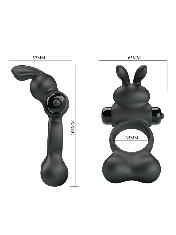 Vibrating Penis Ring With Steel Balls - Vibrējošs gaiļa gredzens 2 [full]