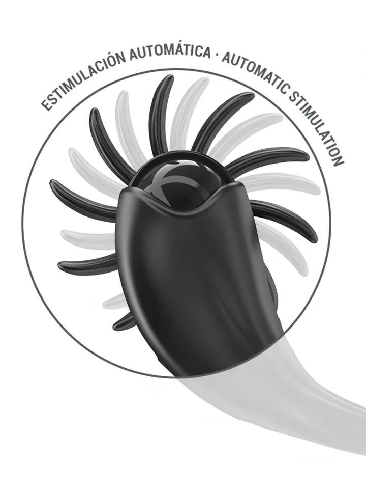 Vibrating Ring 10 Vibrations With Clitoris Stimulator - Vibrējošs gaiļa gredzens 2 [full]