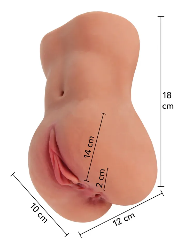 Vibrating Slut Hole Masturbator - Vibrējošs maksts masturbators 2 [full]