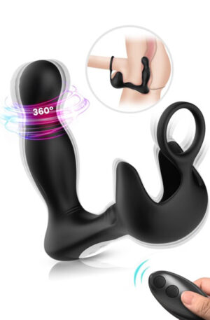 Vibrator Anal, Stimulator & Ring With Remote - Prostatas vibrators 1