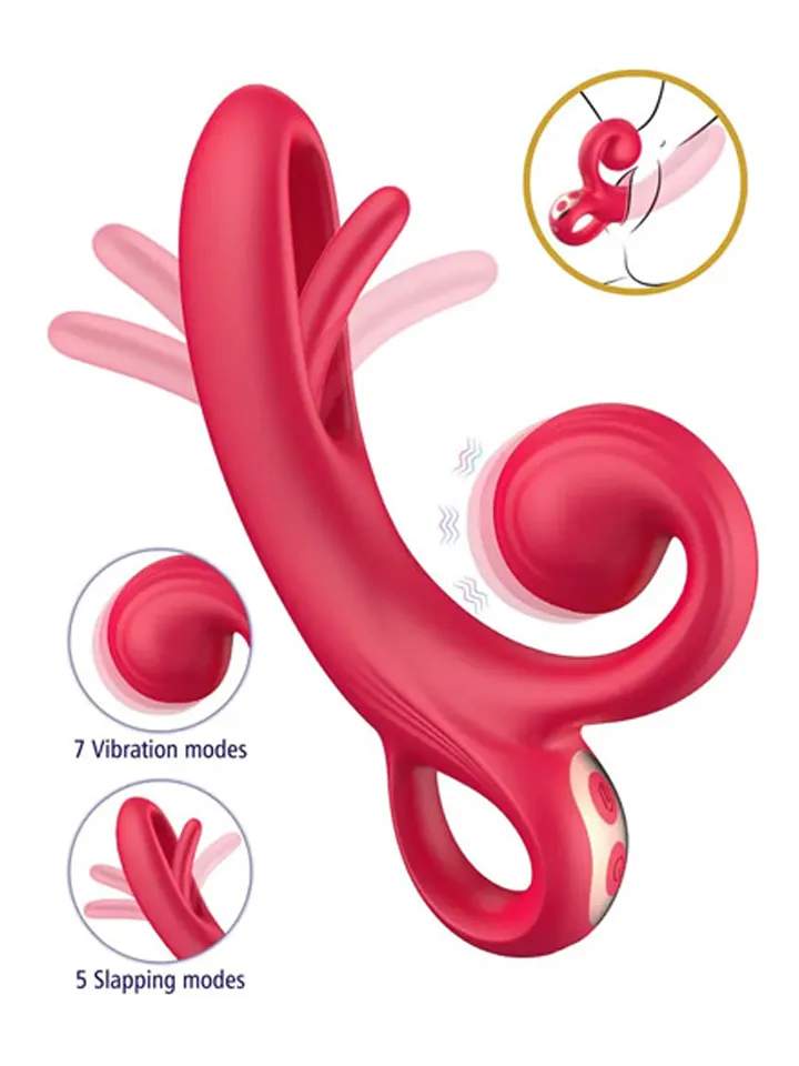 Vibrator With Tongue & Clitoral Stimulation - Klitora stimulators 2 [full]
