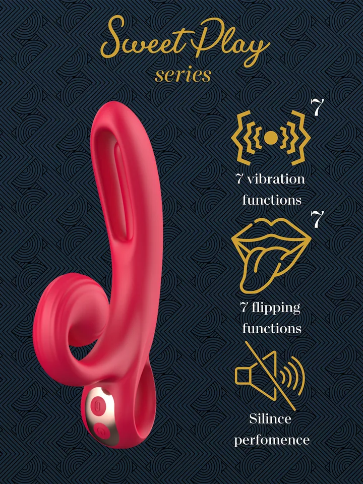 Vibrator With Tongue & Clitoral Stimulation - Klitora stimulators 3