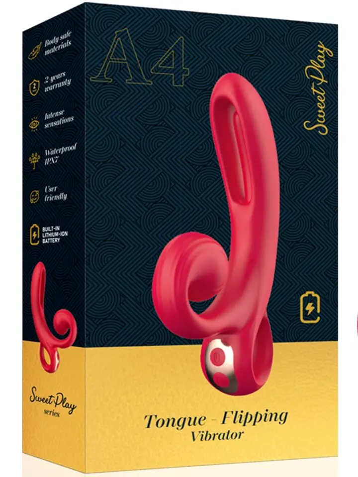 Vibrator With Tongue & Clitoral Stimulation - Klitora stimulators 6