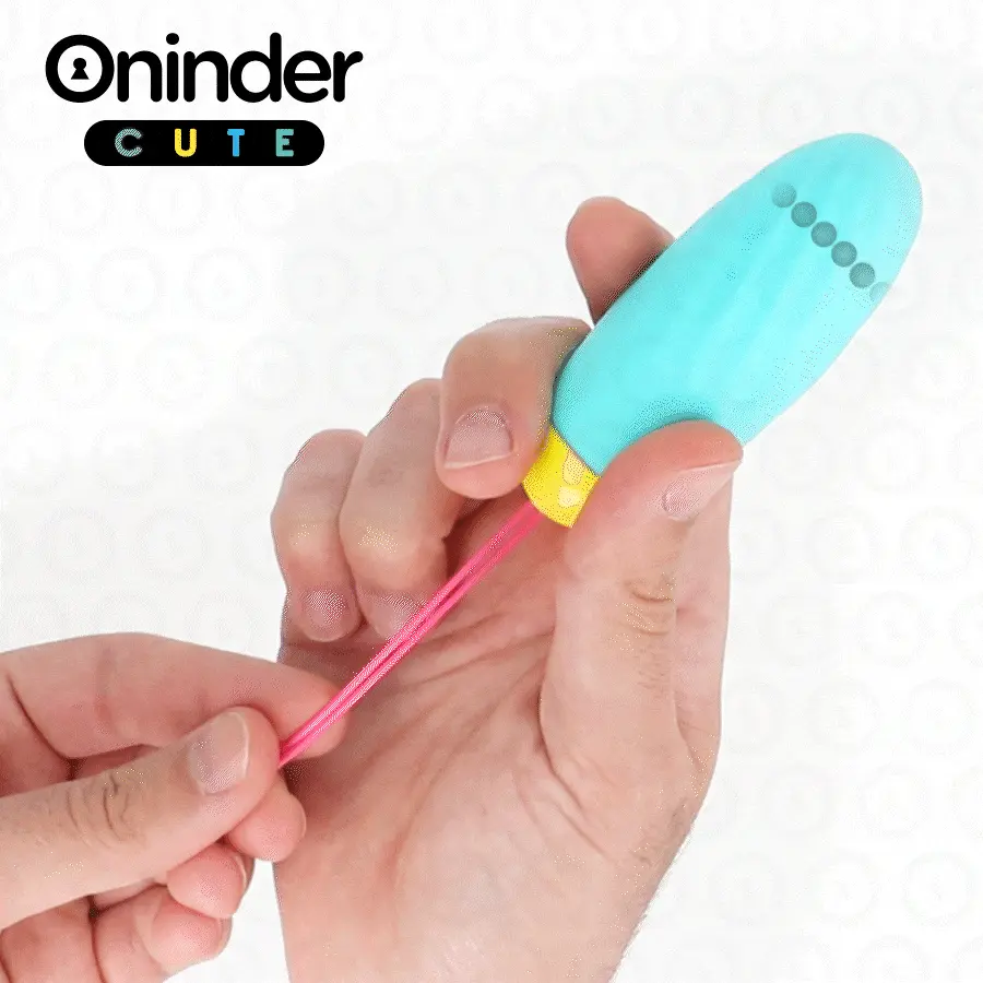 Vibro-Rotating Silicone Gem Egg With App - App kontrolēta vibrējoša ola 1 [full]