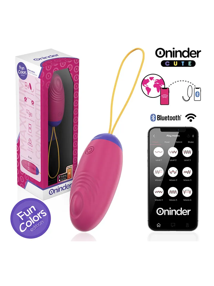 Vibro-Wave Tapping Silicone Egg With App - App kontrolēta vibrējoša ola 2 [full]