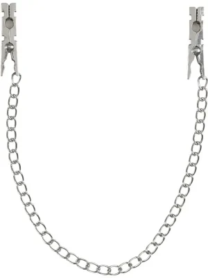 Virgite Nipple Clamps With Chain - Sprauslas ar gliemežvākiem 1