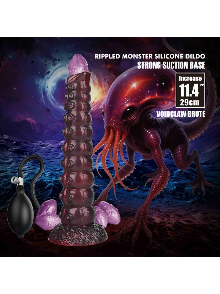 Voidclaw Brute Rippled Monster Silicone Dildo 29 cm - Dragon dildo 2 [full]