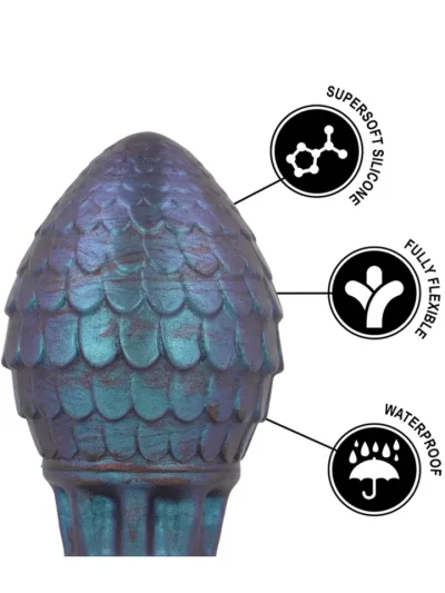 Vrakos Dragon Egg Anal Plug 13,5 cm - XL Buttplug 3