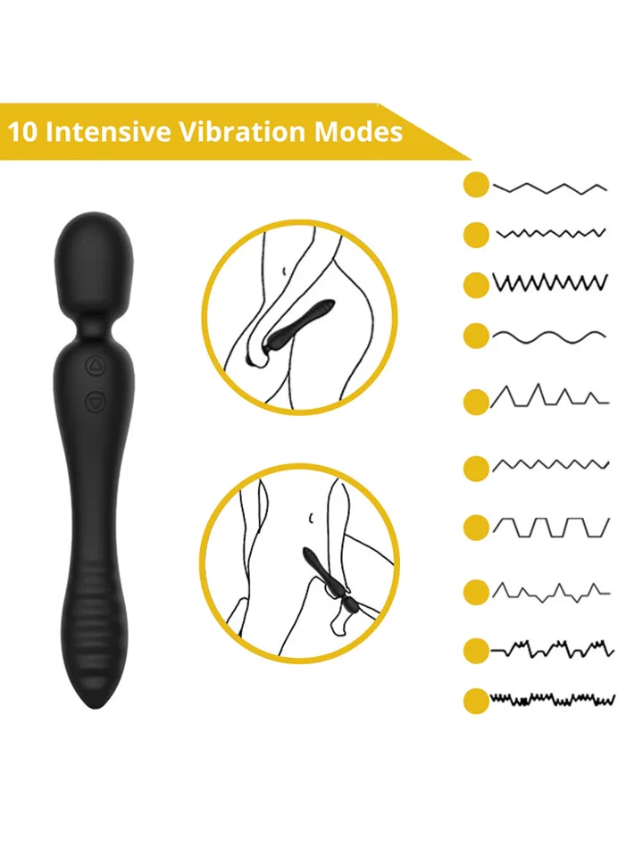 Wand Massager & G-spot Vibrator - Burvju nūjiņa / masāžas zizlis 2 [full]