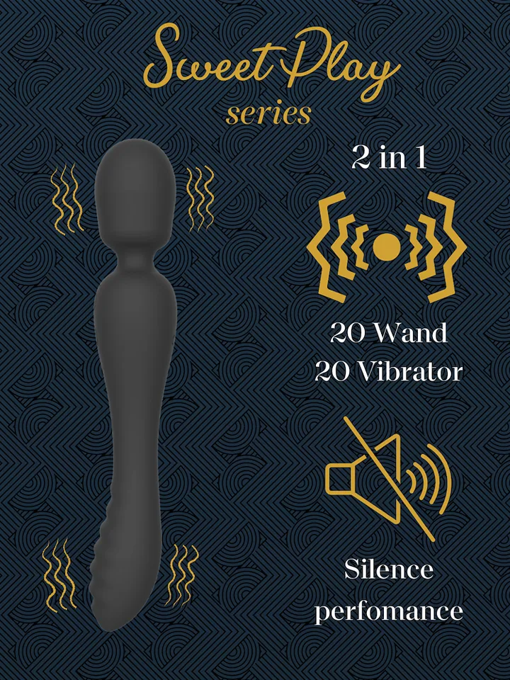 Wand Massager & G-spot Vibrator - Burvju nūjiņa / masāžas zizlis 3 [full]