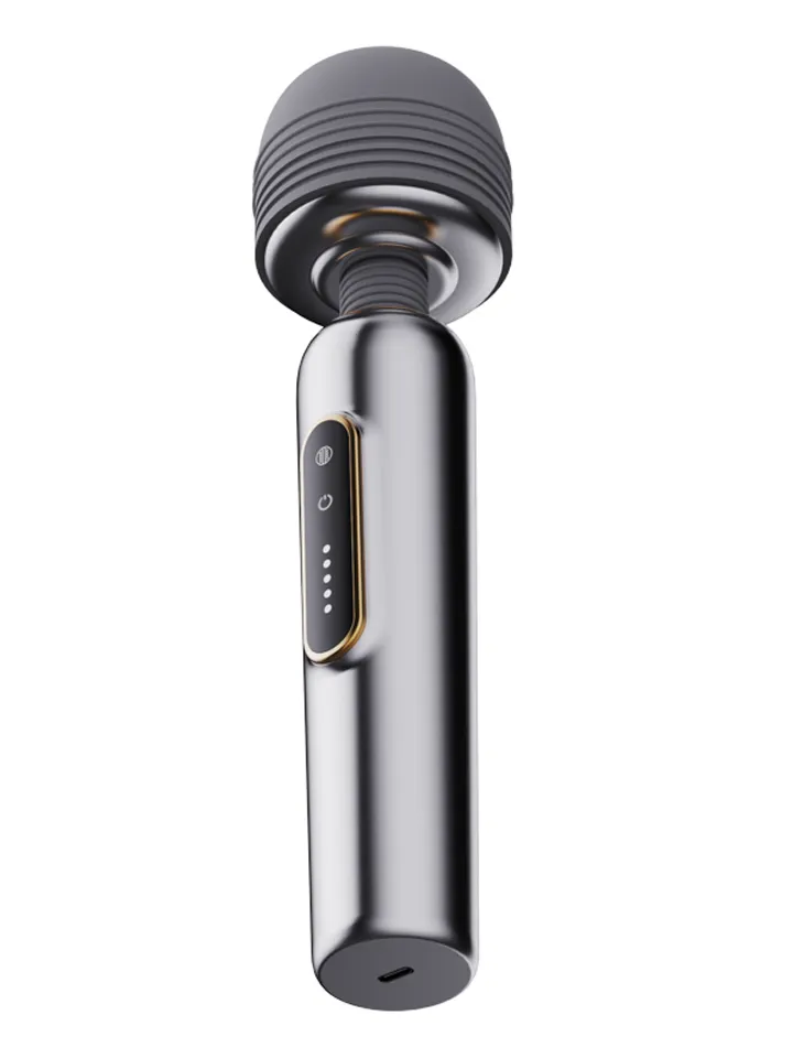 Wand Massagers Shining Metallic Luster - Burvju nūjiņa / masāžas zizlis 5 [full]