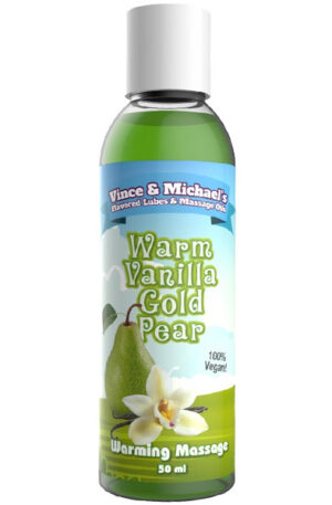 Warm Vanilla Gold Pear Warming Massage 50ml - Masāžas eļļa 1