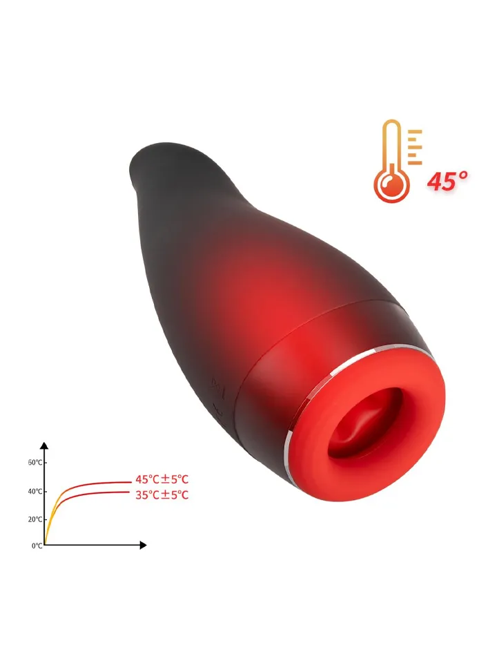 Warming, Thrusting & Vibrating Masturbator - Vibrējošs masturbators 3 [full]