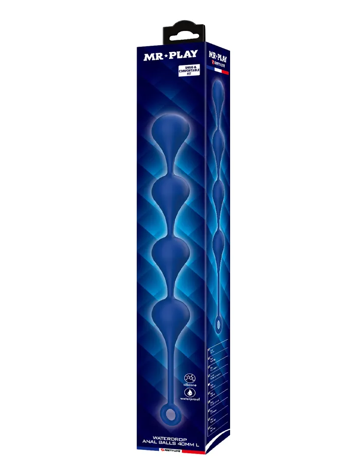 Waterdrop Anal Balls Large 42,6 cm - Anālās krelles 3 [full]