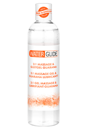 Waterglide Massage & Lubricant Guarana 300ml - Smērvielas un masāžas losjons 1
