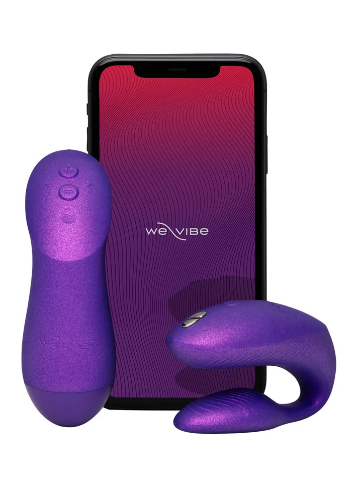 We-Vibe Chorus Pro Cosmic Purple - Pāris vibrators ar lietotņu vadību 4 [full]