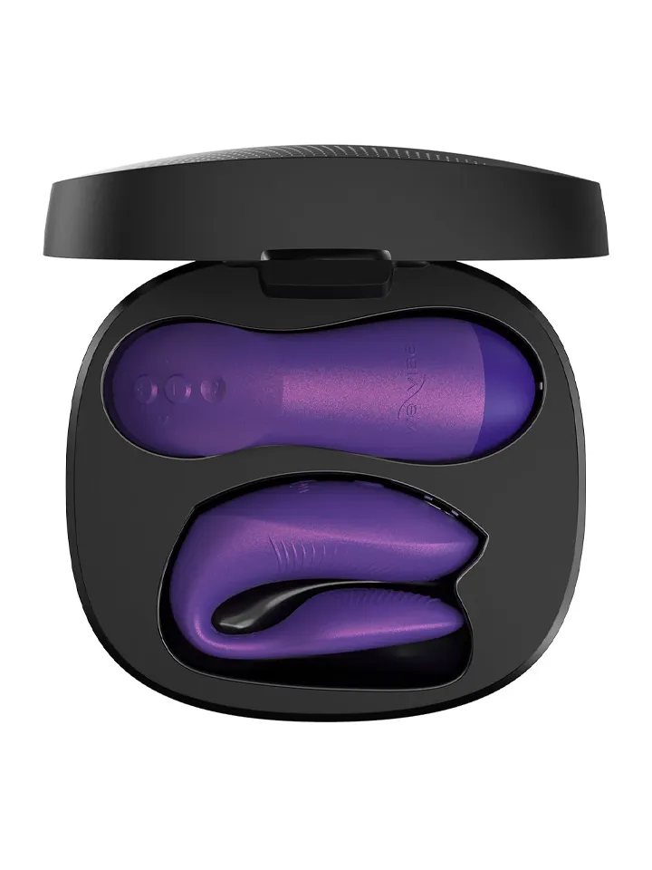 We-Vibe Chorus Pro Cosmic Purple - Pāris vibrators ar lietotņu vadību 6 [full]
