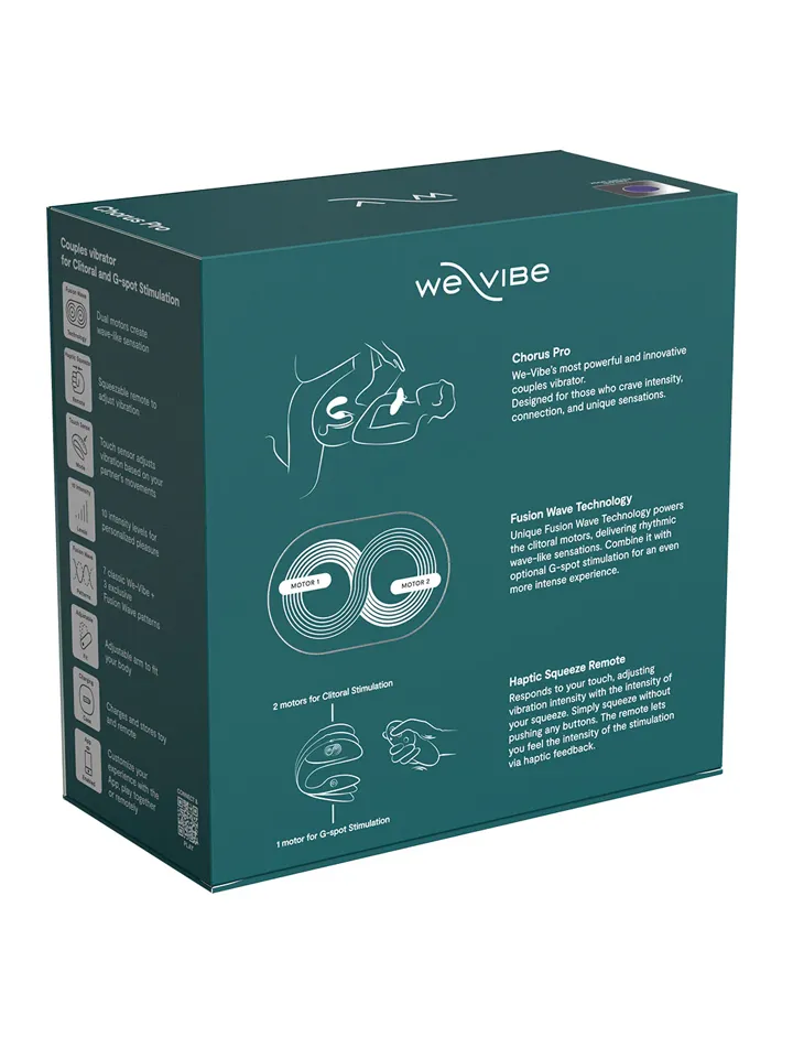 We-Vibe Chorus Pro Cosmic Purple - Pāris vibrators ar lietotņu vadību 8 [full]