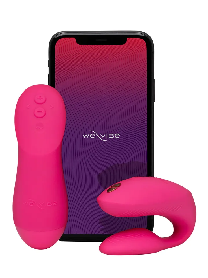 We-Vibe Chorus Pro Electric Pink - Pāris vibrators ar lietotņu vadību 4 [full]