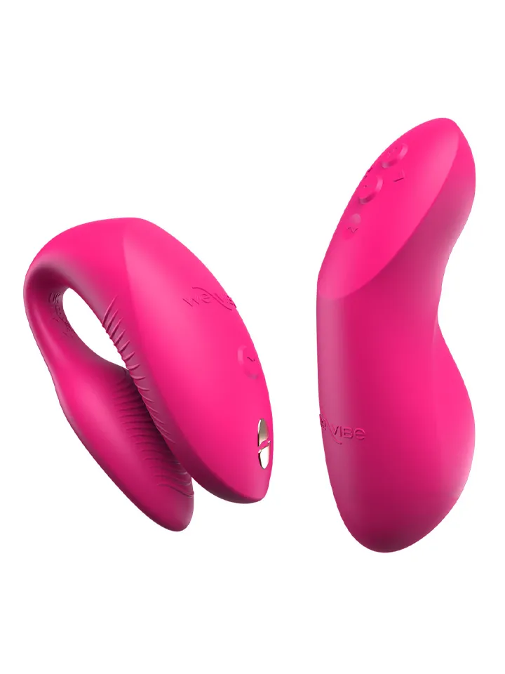 We-Vibe Chorus Pro Electric Pink - Pāris vibrators ar lietotņu vadību 5 [full]