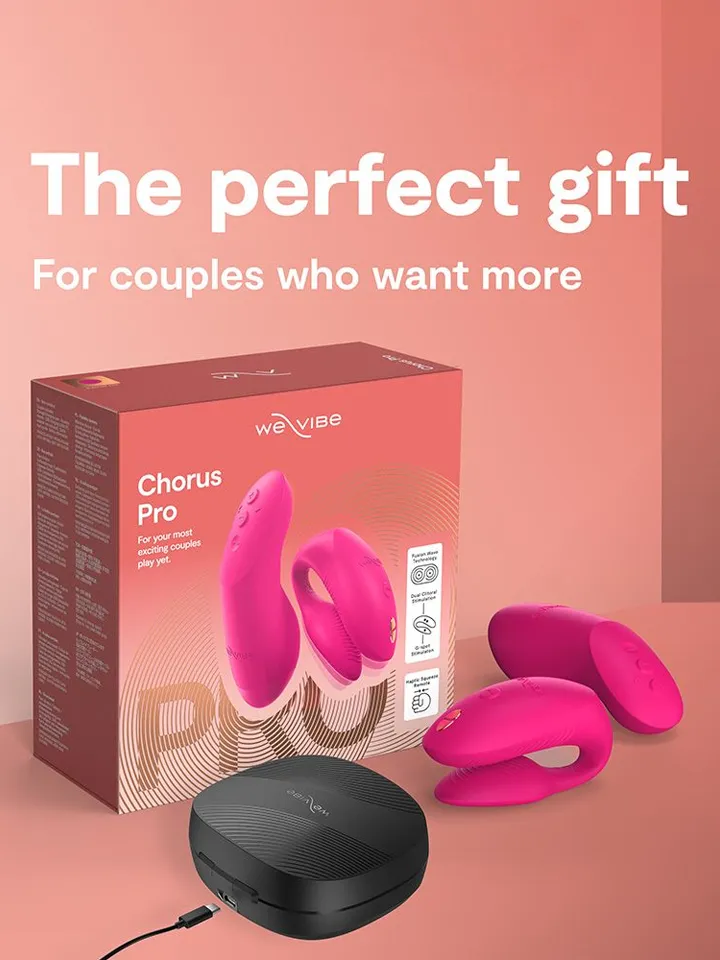 We-Vibe Chorus Pro Electric Pink - Pāris vibrators ar lietotņu vadību 8 [full]