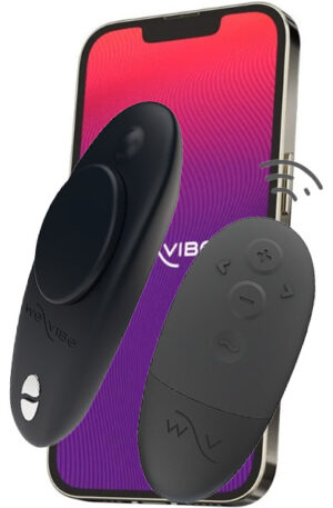 We-Vibe Moxie+ Black - Bezvadu biksīšu vibrators 1