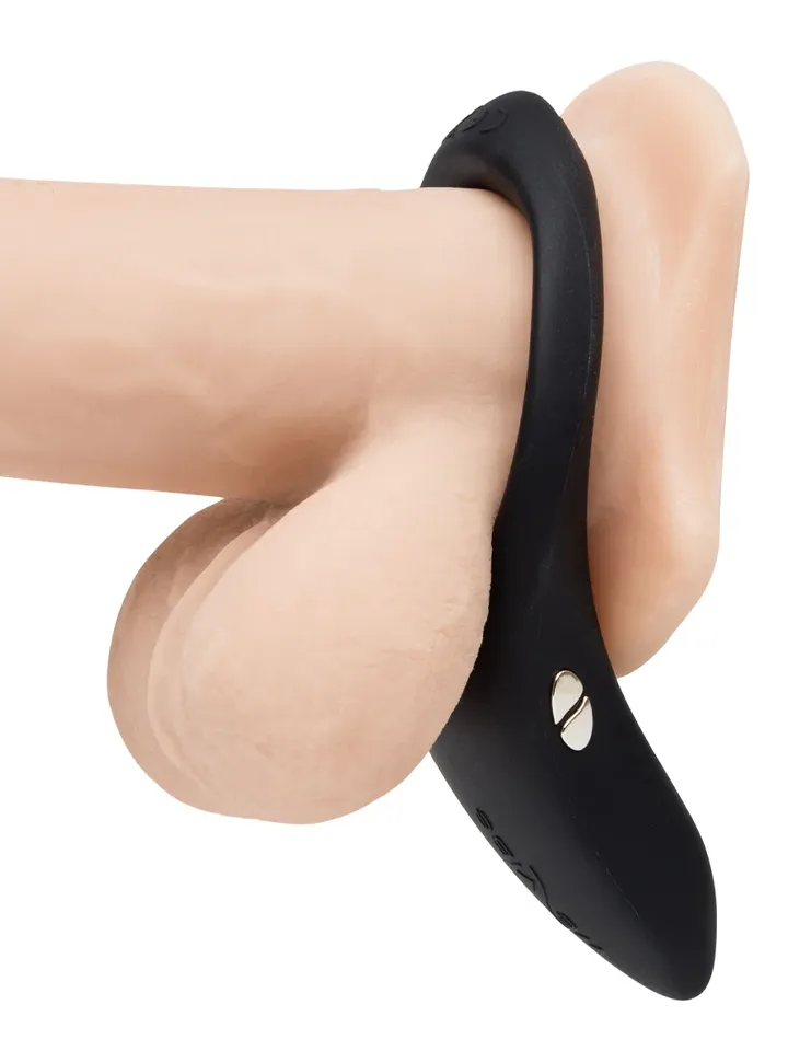 We-Vibe Verge 2 Black - Dzimumlocekļa gredzens, ko kontrolē lietotne 4 [full]