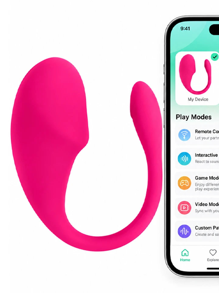 Wearable Bullet Vibrator With App - App kontrolēta vibrējoša ola 1 [full]