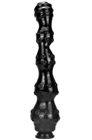 Weep Dildo Black 41 cm - Īpaši dzeltenīgs anālais dildo 1