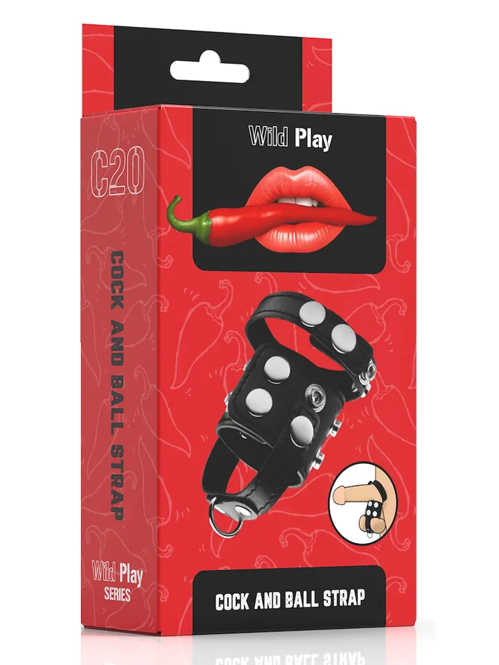Wild Play Cock & Ball Strap - Dzimumlocekļa un sēklinieku maisiņa gredzeni 3 [full]